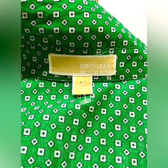 Michael Kors Long Sleeve Button Down Shirt - Picture 9 of 10